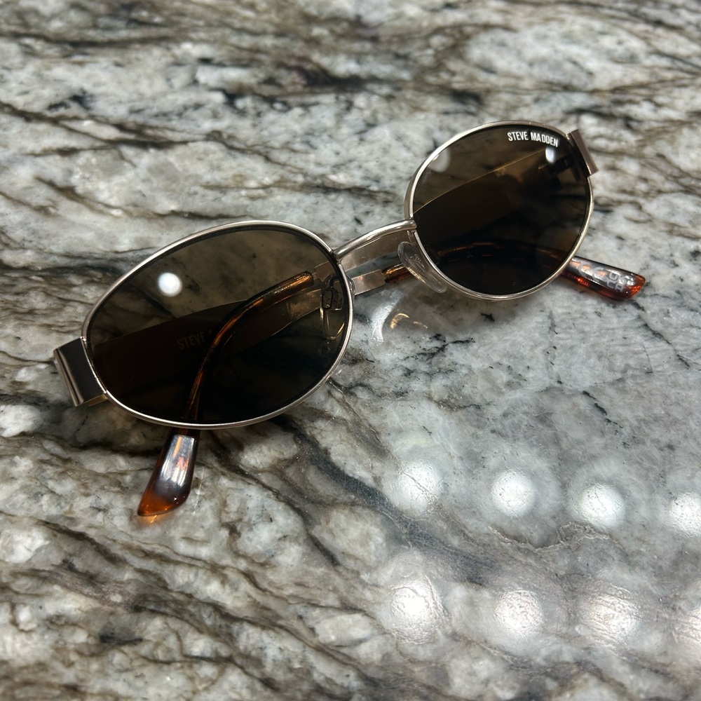 Steve Madden Gold Sunglasses